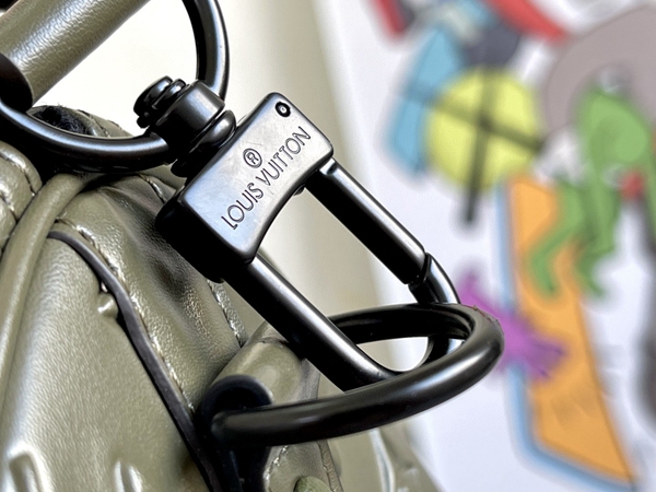 ルイヴィトンバッグ素材ディテール